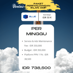 Paket Retention AMP Blue 1 Minggu