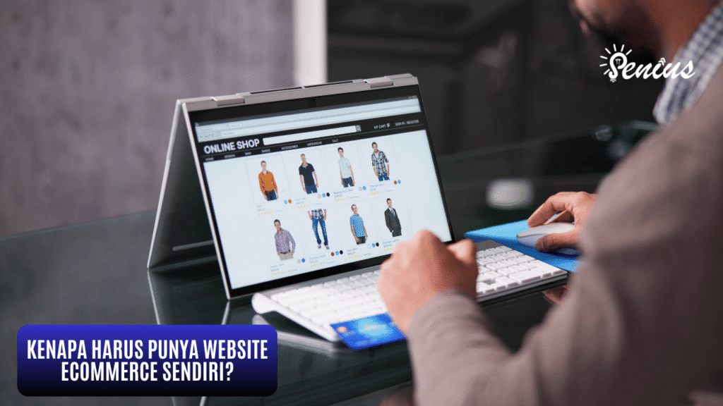 Jasa pembuatan website ecommerce toko fashion dengan katalog produk dan sistem checkout