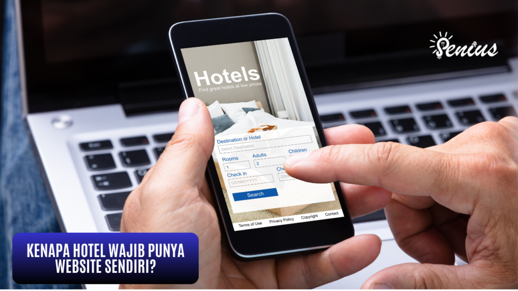Tampilan website hotel di HP - contoh hasil jasa pembuatan website hotel