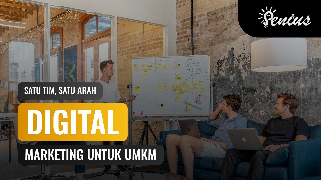 Jasa digital marketing untuk UMKM oleh tim Senius Creative