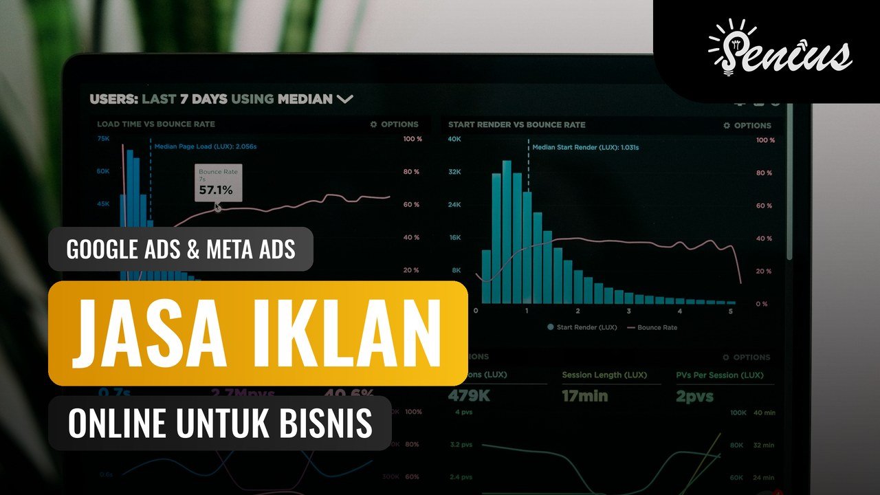 Jasa iklan online Google Ads dan Meta Ads dari Senius Creative
